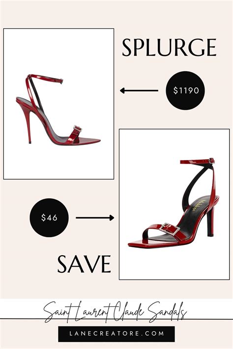 ysl dupe heels|saint laurent platform heels dupe.